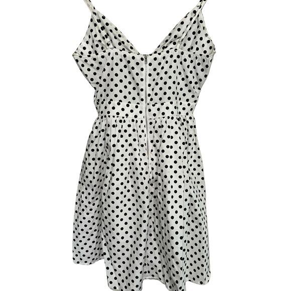 Active USA Polka Dot Strappy Shift Dress - Picture 3 of 9